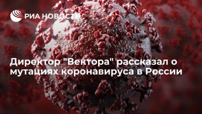 Ринат Максютов - В "Векторе" рассказали, что в РФ обнаружили более 16 тысяч потенциальных мутаций коронавируса - ria.ru - Россия - Сочи