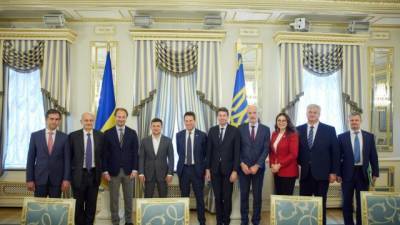 Владимир Зеленский - Украину посетила делегация представителей французского бизнеса - hubs.ua - Франция - Украина