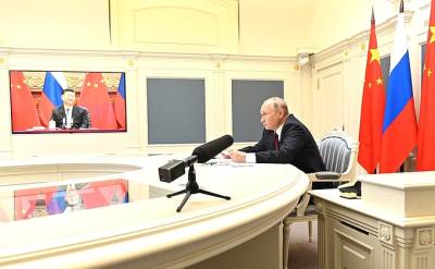Си Цзиньпин - В.Путин - Беседа с Председателем КНР Си Цзиньпином - kremlin.ru - Россия - Китай