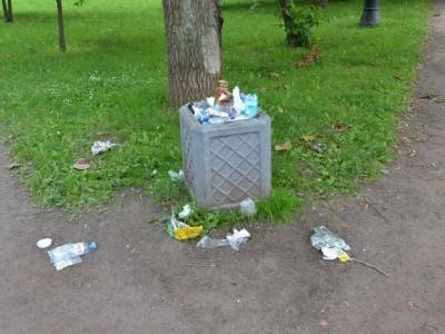 После «Алых парусов» на петербургских улицах осталось 215 кубометров мусора - rosbalt.ru - Санкт-Петербург