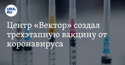 Центр «Вектор» создал трехэтапную вакцину от коронавируса - ura.news