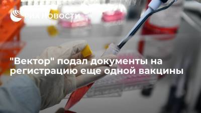 Минздрав сообщил, что "Вектор" подал документы на регистрацию вакцины "ЭпиВакКорона-Н" - ria.ru - Россия - Москва