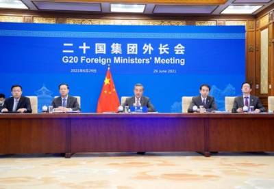 Ван И. - Китай призвал страны G20 укреплять дух партнерства - eadaily.com - Китай - Пекин