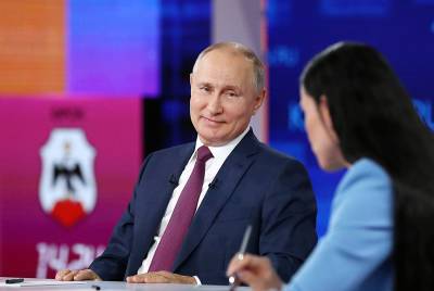Владимир Путин - "Прямая линия" с Путиным продолжалась около 4 часов - tvc.ru
