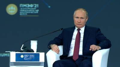 Владимир Путин - Путин поприветствовал участников ПМЭФ-2021 - vesti.ru - Россия - Президент