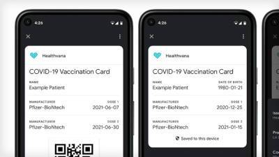 В Android добавят поддержку сертификатов вакцинации и ПЦР-тестов - vesti.ru - Сша