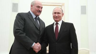 Владимир Путин - Александр Лукашенко - Путин и Лукашенко провели телефонный разговор - iz.ru - Россия - Белоруссия - Израиль - Пресс-Служба