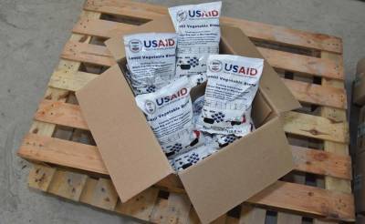 Американцы передали Узбекистану 131 тонну продовольственной помощи - podrobno.uz - Узбекистан - Ташкент