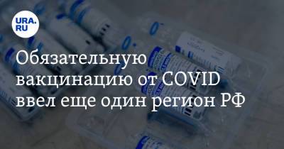 Обязательную вакцинацию от COVID ввел еще один регион РФ - ura.news - Россия - Ростовская обл.