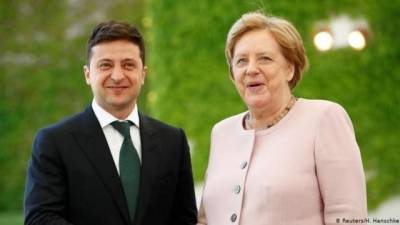 Визит Зеленского в Берлин: Поддержит ли Меркель вступление Украины в ЕС и НАТО? - enovosty.com - Россия - Украина - Германия - Киев - Евросоюз - Берлин