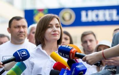 Майя Санду - Партия Санду лидирует на выборах в Молдове - korrespondent.net - Украина - Молдавия