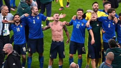 Роберто Манчини - Италия продлила беспроигрышную серию до 34 матчей - gazeta.ru - Англия - Италия - Испания - Лондон - Бразилия