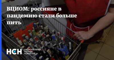 ВЦИОМ: россияне в пандемию стали больше пить - nsn.fm - Россия