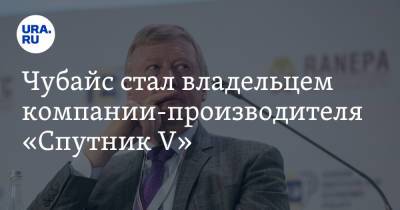 Анатолий Чубайс - Чубайс стал владельцем компании-производителя «Спутник V» - ura.news - Россия