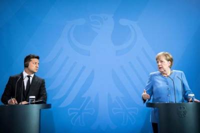 Зеленский - Долгожданная встреча Меркель и Зеленского закончилась ничем - argumenti.ru - Россия - Украина - Германия