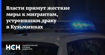 Власти примут жесткие меры к мигрантам, устроившим драку в Кузьминках - nsn.fm - Москва