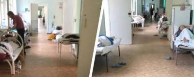 В больнице №1 Новосибирска ковидные больные лежат в коридорах - runews24.ru - Новосибирск