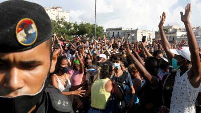 Диас-Канель Мигель - В результате протестов на Кубе скончался один человек - russian.rt.com - Куба