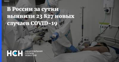 В России за сутки выявили 23 827 новых случаев COVID-19 - nsn.fm - Россия