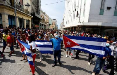 Джен Псаки - Белый дом заявил, что будет следить за развитием ситуации на Кубе - interfax.ru - Москва - Сша - Куба - Вашингтон - Гавана