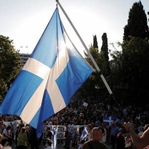 В Греции против обязательной вакцинации на протесты вышли тысячи человека - reporter-ua.com - Греция