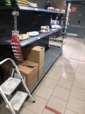 Пустеют полки с продуктами в московских магазинах - vologda-poisk.ru - Москва