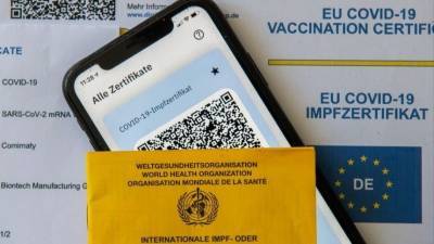 Дмитрий Песков - В Кремле назвали условия для признания иностранных паспортов о вакцинации - 5-tv.ru - Россия - Евросоюз
