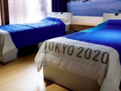 В сети показали картонные "антисекс-кровати" для олимпийцев в Токио - unn.com.ua - Украина - Япония - Киев - Токио