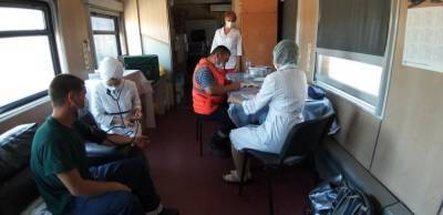 В Астрахани начал работу передвижной прививочный пункт «РЖД-Медицины» - astrakhanfm.ru - Астрахань