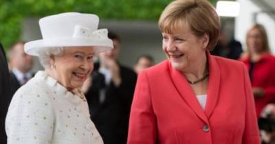 Елизавета II (Ii) - Ангела Меркель - Меркель побывала в гостях у британской королевы - dsnews.ua - Германия
