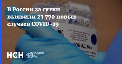 В России за сутки выявили 23 770 новых случаев COVID-19 - nsn.fm - Россия