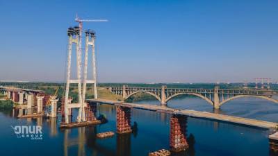Как в Запорожье строится самый высокий вантовый мост (ФОТО) - inform.zp.ua - Украина - Запорожье