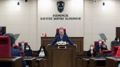 Реджеп Тайип Эрдоган - Эрдоган назвал возможным для Кипра войти в НАТО только при согласии Турции - iz.ru - Турция - Израиль - Кипр - Анкара
