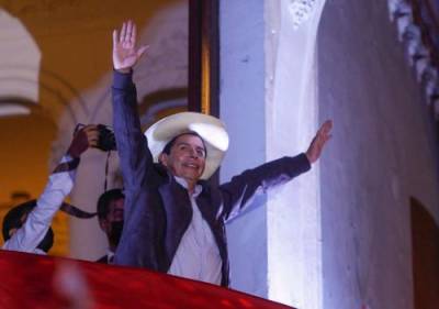 Педро Кастильо - 28 июля на пост президента Перу взойдёт марксист Педро Кастильо - argumenti.ru - Россия - Перу