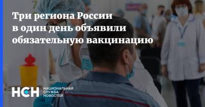 Три региона России в один день объявили обязательную вакцинацию - nsn.fm - Россия - Красноярский край - Камчатский край - республика Марий Эл