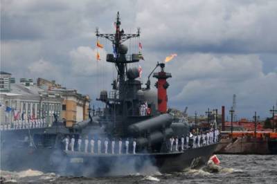 Главный военно-морской парад завершился в Санкт-Петербурге - aif.ru - Россия - Санкт-Петербург