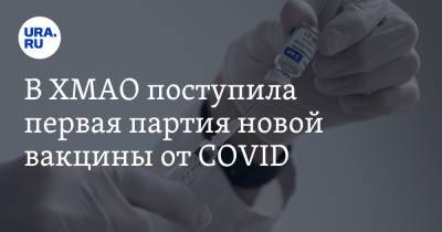 Алексей Добровольский - В ХМАО поступила первая партия новой вакцины от COVID - ura.news - округ Югра