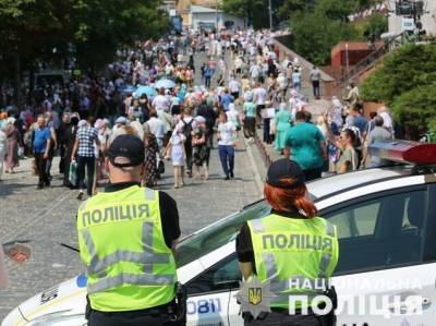 В крестном ходе в Киеве приняли участие 55 тыс. человек – полиция - gordonua.com - Украина - Киев - Русь
