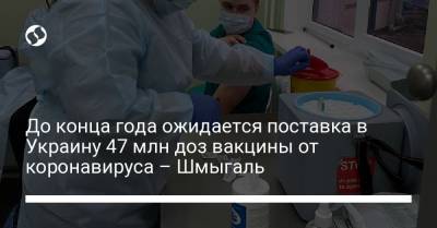Денис Шмыгаль - До конца года ожидается поставка в Украину 47 млн доз вакцины от коронавируса – Шмыгаль - liga.net - Украина