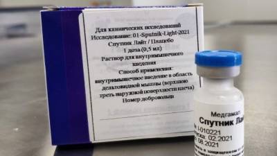 В Минздраве рассказали, когда появляются антитела после прививки «Спутник Лайт» - 5-tv.ru - Россия
