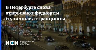 В Петербурге снова открывают фудкорты и уличные аттракционы - nsn.fm - Санкт-Петербург