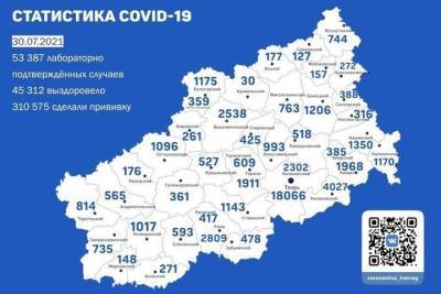 Ещё 83 жителей Твери заразились коронавирусом за сутки - tver.mk.ru - Тверская обл. - Тверь