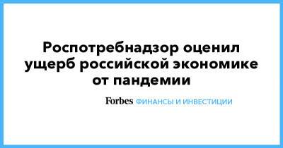 Роспотребнадзор оценил ущерб российской экономике от пандемии - forbes.ru - Россия