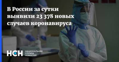 В России за сутки выявили 23 378 новых случаев коронавируса - nsn.fm - Россия