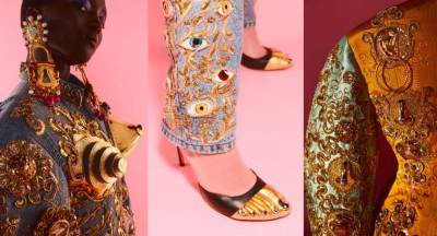 Джон Байден - Сюрреалистический гламур: коллекция Schiaparelli Couture осень-зима 2021/2022 - skuke.net