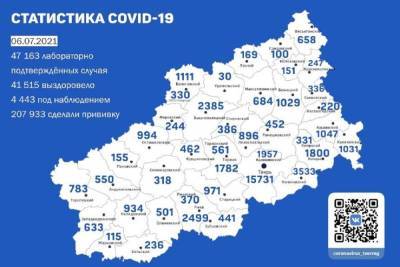 За сутки в Твери нашли 107 человек с Covid-19 - tver.mk.ru - Тверь - городское поселение Кашинский