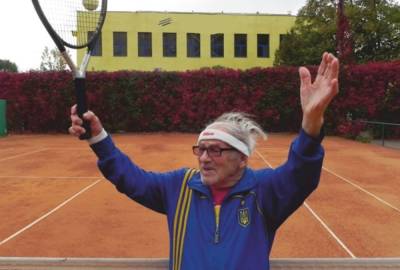 Лана Ветрова - 97-летний украинец стал лучшим теннисистом и побил рекорд: "Послужил примером для всего мира" - sport.politeka.net - Украина