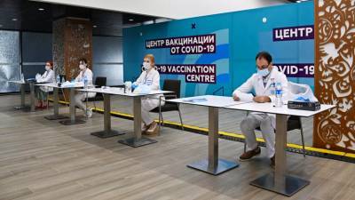 Сергей Собянин - В Лужниках открылся новый центр вакцинации от коронавируса - russian.rt.com - Москва