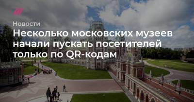 Несколько московских музеев начали пускать посетителей только по QR-кодам - tvrain.ru - Москва - Пресс-Служба
