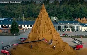 В Дании построили самый высокий в мире замок из песка - charter97.org - Белоруссия - Дания